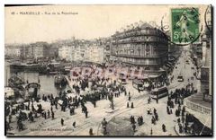 CPA Marseille Rue de la Republique 