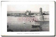 CPA Marseille Cathedrale et Fort Saint Jean 