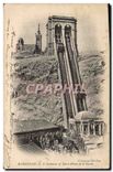 CPA Marseille L'Ascenseur et Notre Dame de la Garde 