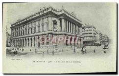 CPA Marseille Le Palais de la Bourse 