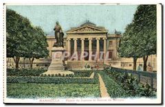 CPA Marseille Palais de Justice et Statue de Berryer 