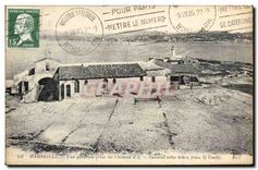 CPA Marseille Vue generale prise du Chateau d'If 