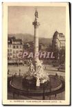 CPA Marseille Place Castellane Fontaine Cantini 
