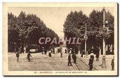CPA Marseille Le Prado Vu Du Rond Point 