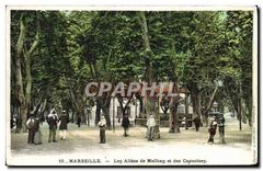 CPA Marseille Les Allees de Meilhan et des Capucines 