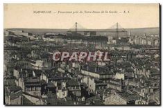 CPA Marseille Panorama pris de Notre Dame de la Garde 