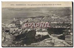 CPA Marseille Vue generale prise de Notre Dame de la Garde 
