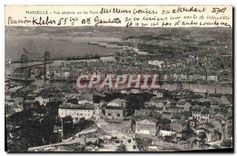 CPA Marseille Vue generale sur les Ports 