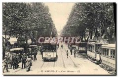 CPA Marseille Cours Belsunce Tramway