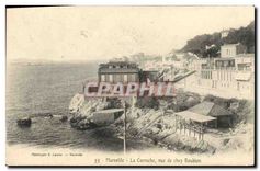 CPA Marseille La Corniche vue de chez Roubion 