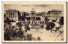 CPA Marseille Le Palais Longchamp 