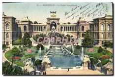 CPA Marseille Le Palais Longchamp 