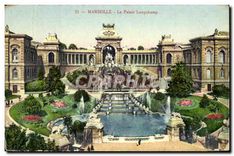 CPA Marseille Le Palais Longchamp 