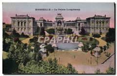 CPA Marseille Le Palais Longchamp 