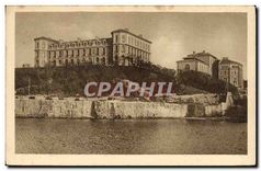 CPA Marseille Le Jardin du Pharo avee l'Ecole de Medecine et de Pharmacie 