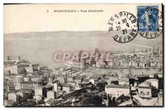 CPA Marseille Vue Generale 