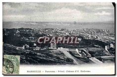 CPA Marseille Panorama Frioul Chateau d'If Endoume 