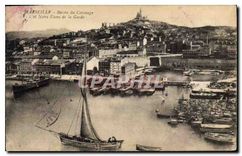 CPA Marseille Bassin du Carcinage et Notre Dame de la Garde 