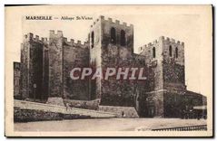 CPA Marseille Abbaye St Victor 