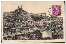 CPA Marseille Vue Generale de ND de la Garde 