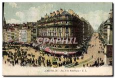 CPA Marseille Rue de la Republique 