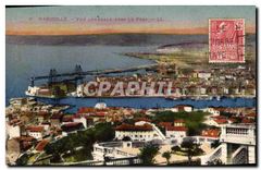 CPA Marseille Vue Generale vers le Pont 