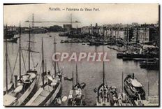 CPA Marseille Panorama de Vieux Port 