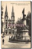 CPA Marseille Monument des Mobiles et l'Eglise des Reformes 