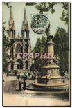 CPA Marseille Monument des Mobiles l'Eglise des Reformes 