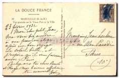 CPA Marseille B du R Vue generale sur le Vieux Port et la Ville 