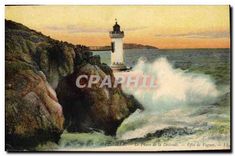 CPA Marseille Le Phare de la Desirade Effet de Vagues 