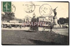 CPA Vichy La Place du Marche 