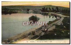 CPA Vichy Une vue sur l'Allier 