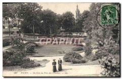 CPA Vichy Un Coin du Parc des Celestins 