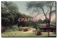 CPA Vichy Allier Un coin du Parc des Celestins 
