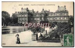 CPA Paris Jardin et Palais du Luxembourg 