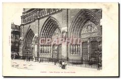 CPA Paris Les Portes de Notre Dame 