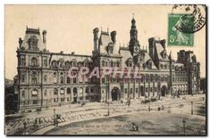CPA Paris L'Hotel de Ville 