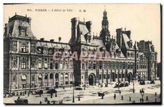 CPA Paris L'Hotel de Ville 