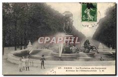 CPA Paris La Fontaine de Carpeaux Avenue de l'Observatoire 