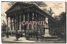 CPA Paris Eglise de la Madeleine 