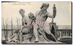 CPA Paris Jardin des Tuileries Le Rhin et la Moselle