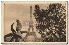 CPA Paris La Tour Eiffel Aigle