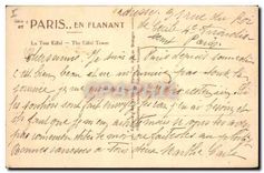 CPA Paris La Tour Eiffel Aigle