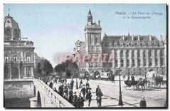 CPA Paris Le Pont au Change et la Conciergerie 