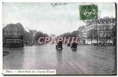 CPA Paris Rond Point des Champs Elysees