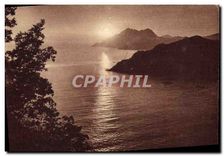 CPA La douce France La Corse Ile de Beaute Porto Coucher de soleil sur le Golfe de Porto
