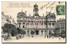 CPA Lyon Hotel de Ville Construit en 1616 par Simon Maupin et eu partie reconstruit en 1702 par Maus