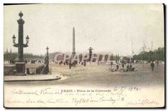 CPA Paris Place de la Concorde