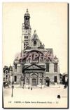 CPA Paris Eglise Saint Etienne du Mont